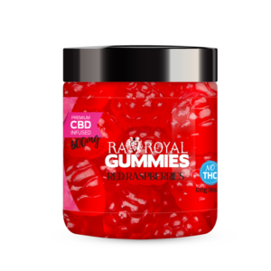 Royal Gummies – 600MG CBD Infused Red Raspberry
