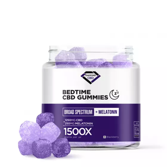 Melatonin Bedtime CBD Gummies 1500X